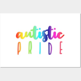 autistic pride Posters and Art